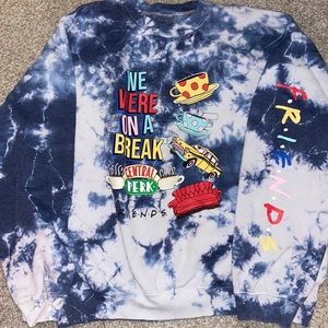 FRIENDS tie dye sweater